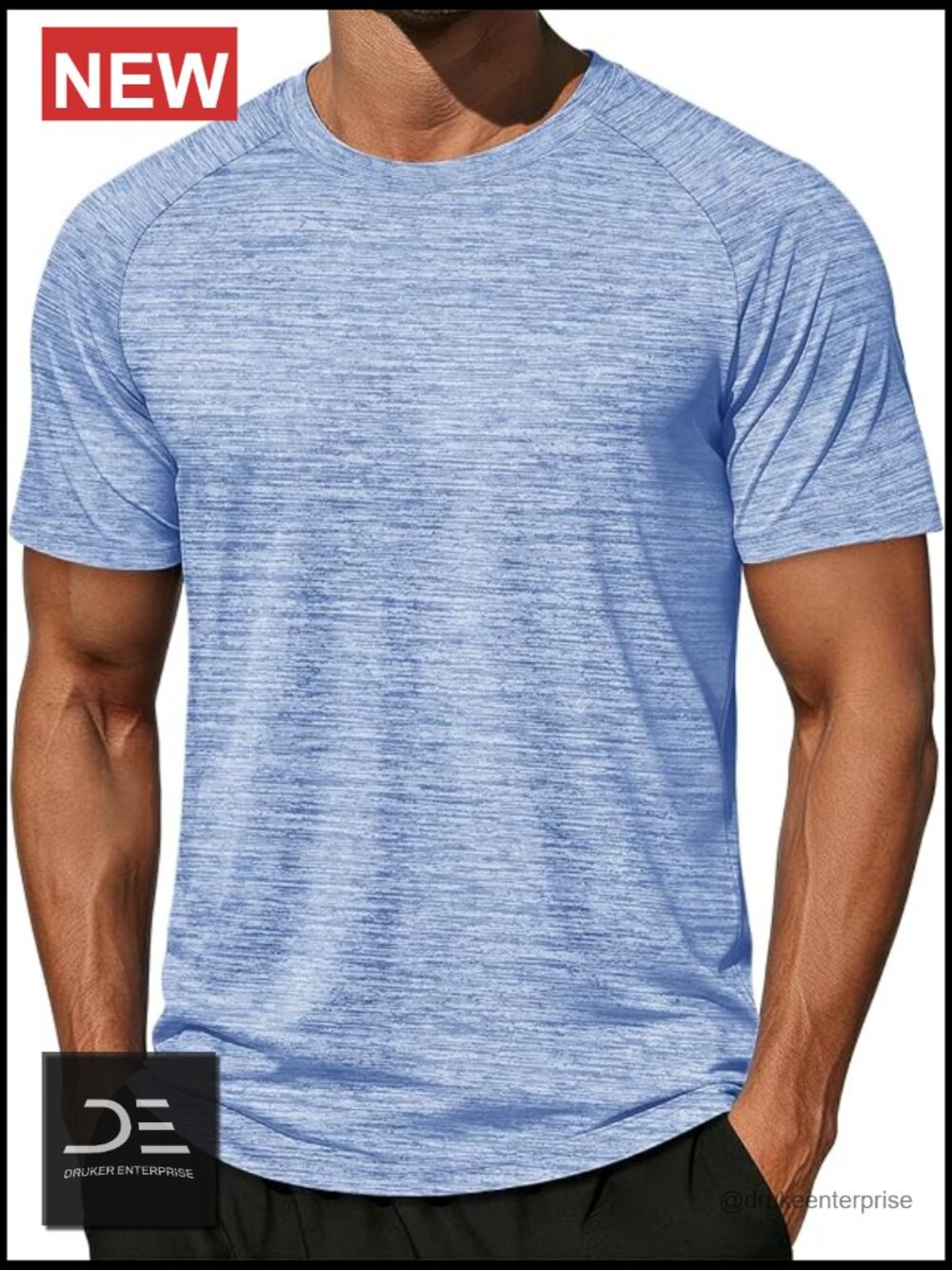 Moisture Wicking Performance Athletic Running Workout T-Shirt